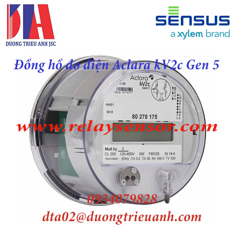 Đồng hồ đo điện Aclara kV2c Gen 5 Hãng Sensus