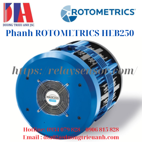 Phanh ROTOMETRICS Model HEB250