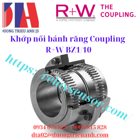 Khớp nối bánh răng Coupling R+W BZ1/10, R+W chính hãng