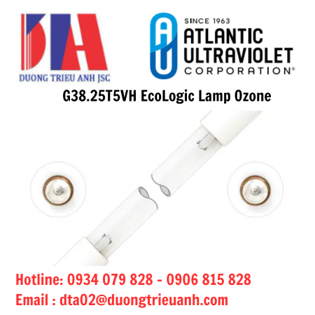 dai-ly-Atlantic-Ultraviolet-den-uv-G38.25T5VH EcoLogic Lamp Ozone