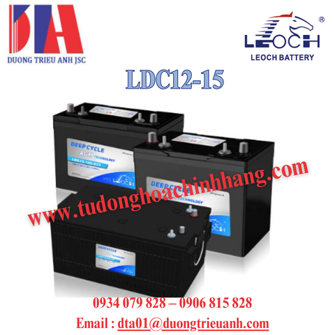 Ắc quy Leoch LDC12-15
