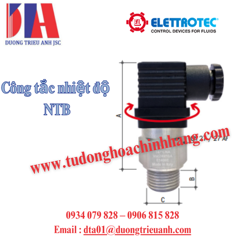 Công tắc nhiệt độ Elettrotec NTB