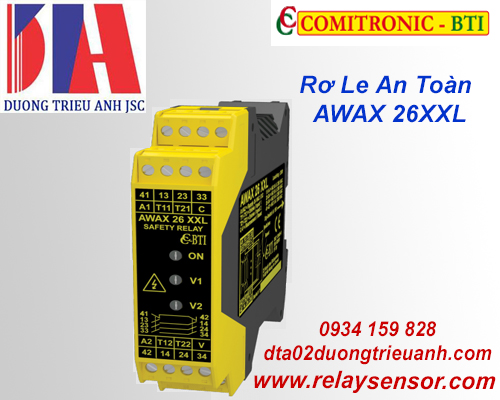 Rơ Le An Toàn Comitronic-BTI AWAX26XXL