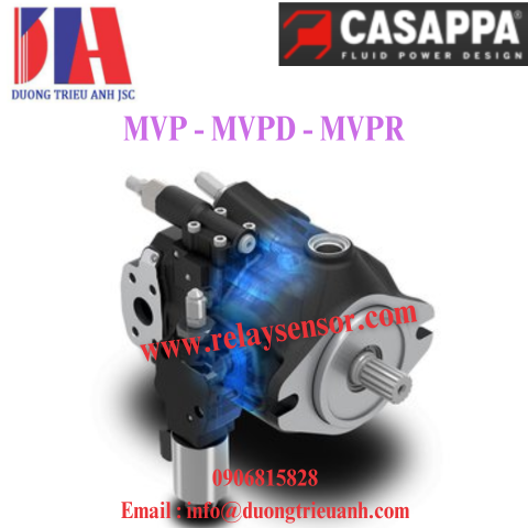 Bơm piston Casappa MVP - MVPD - MVPR