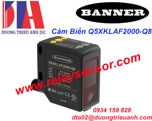 Cảm Biến Quang Điện Banner Q5XKLAF2000-Q8