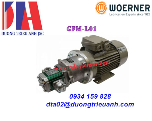 Bơm bánh răng woerner GFM-L01