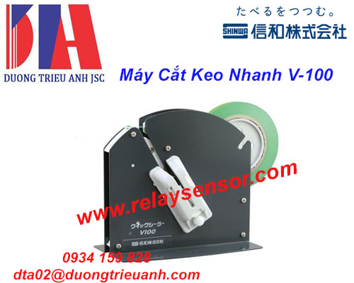 Máy Cắt Keo Nhanh Shinwa V-100