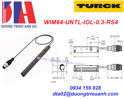 Cảm Biến Từ Trường Turck WIM64-UNTL-IOL-0.3-RS4