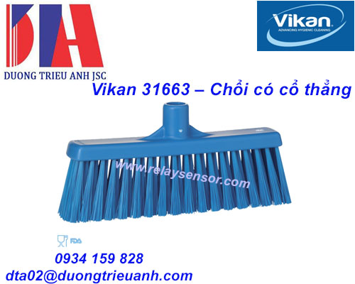 Vikan 31663_Broom w_Chổi có cổ thẳng