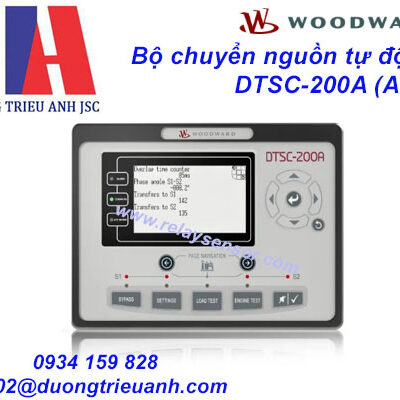Woodward DTSC-200A – Bộ điều khiển ATS thông minh