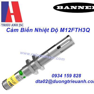 Banner_M12FTH3Q_Cảm Biến Nhiệt Độ & Độ Ẩm