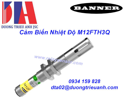 Banner_M12FTH3Q_Cảm Biến Nhiệt Độ & Độ Ẩm