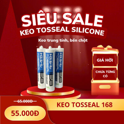keo silicone tosseal 168