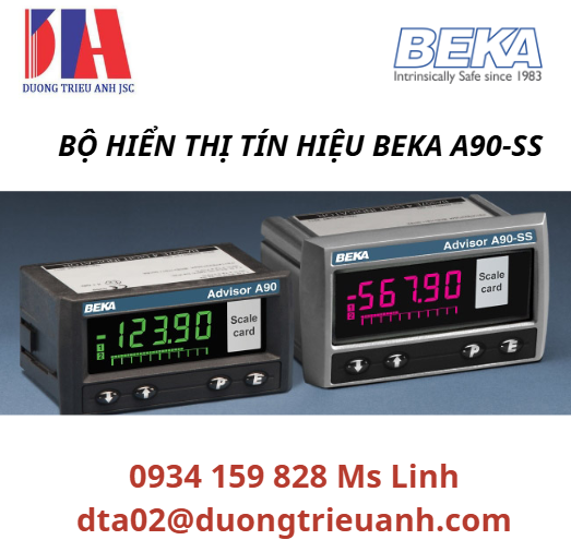 BỘ HIỂN THỊ TÍN HIỆU BEKA A90-SS