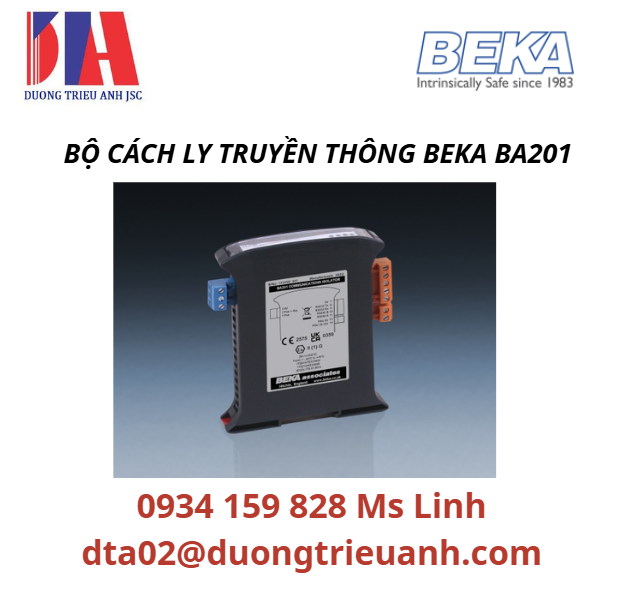 BỘ CÁCH LY TRUYỀN THÔNG BEKA BA201