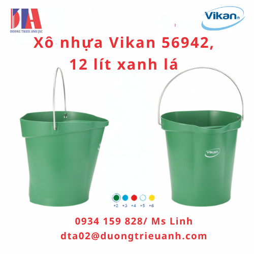 xo nhua vikan 56942,12 lit xanh la