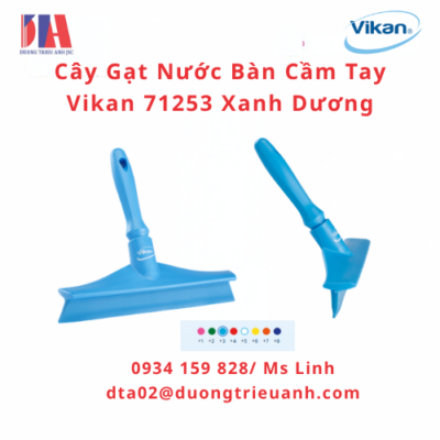 cay gat nuoc ban cam tay vikan 71253 xanh duong