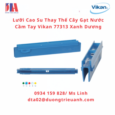 luoi cao su thay the cay gat nuoc cam tay vikan 77313 xanh duong